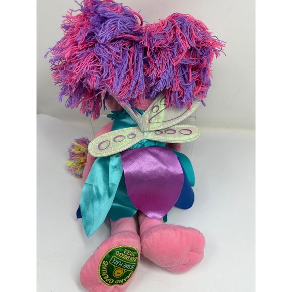 Sesame Place Abby Cadabby 16in Plush Doll Fairy Flower 2022 Grand Opening - Picture 5 of 6
